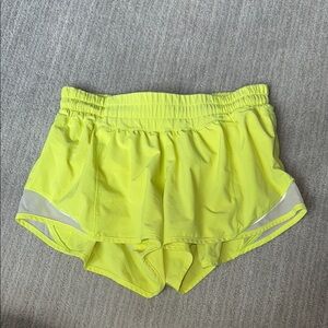 Neon Yellow HottyHot Shorts